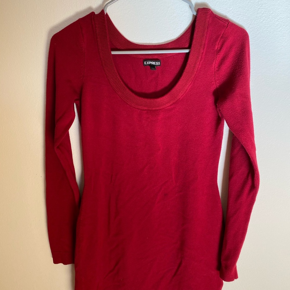 Express sweater dress